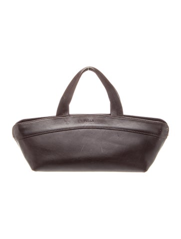 Furla Leather Top Handle Bag