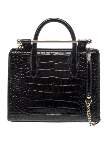 Leather Top Handle Bag Mini