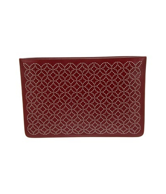 Alaia Leather Clutch