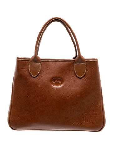 Leather Top Handle Bag