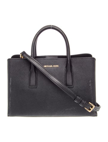 Saffiano Leather Top Handle Bag