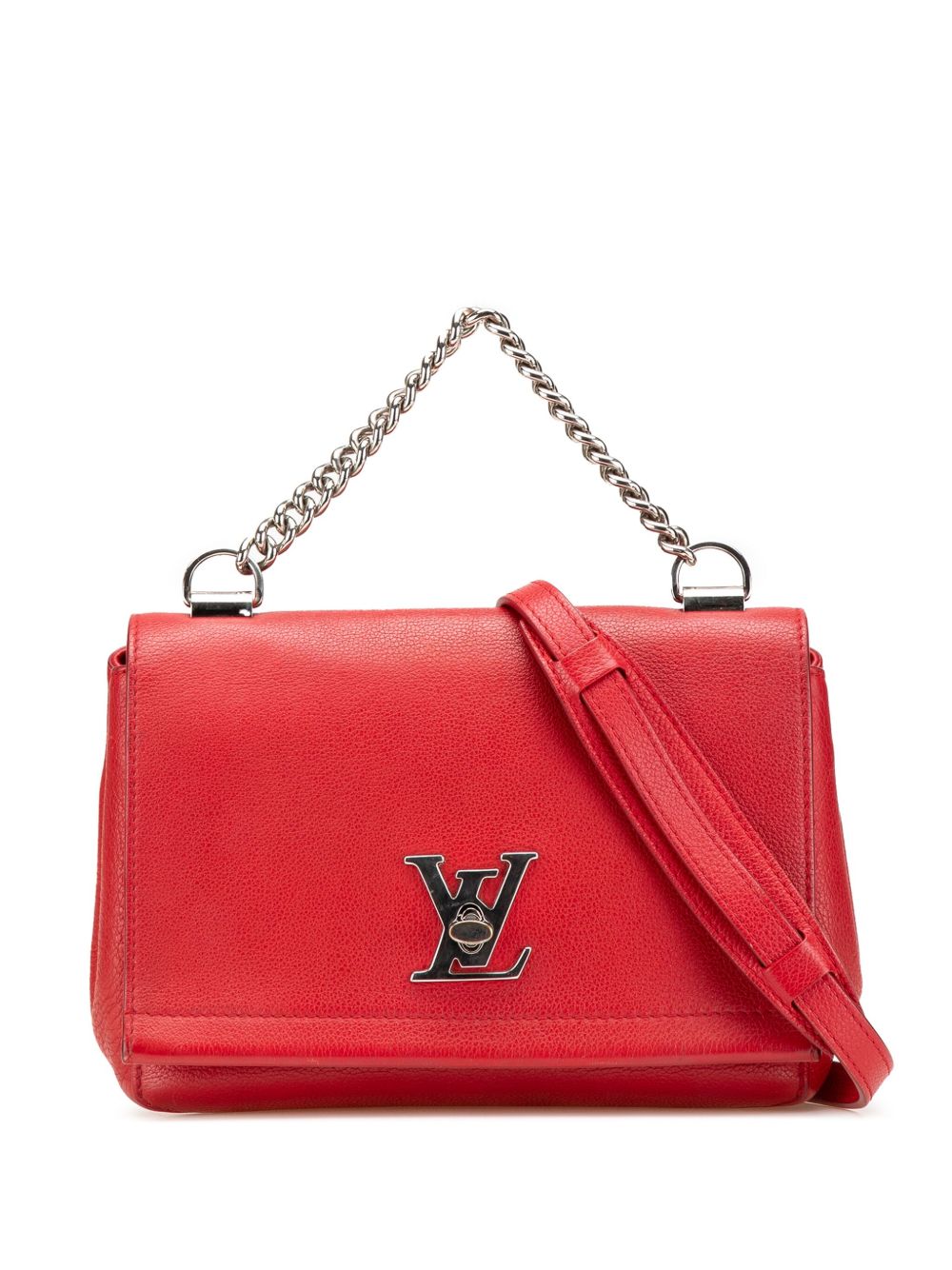 2015 Leather Lockme II BB satchel