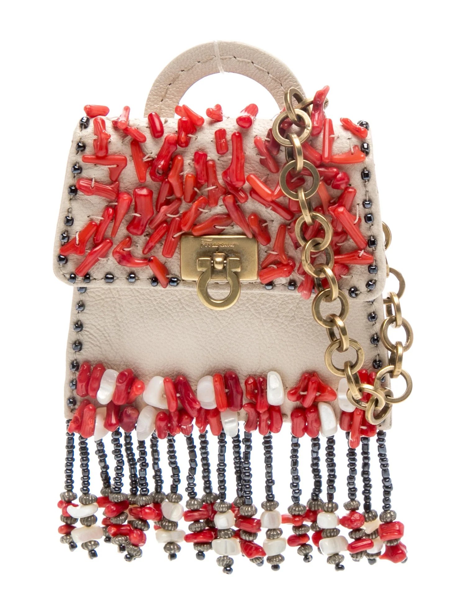 Leather Top Handle Bag