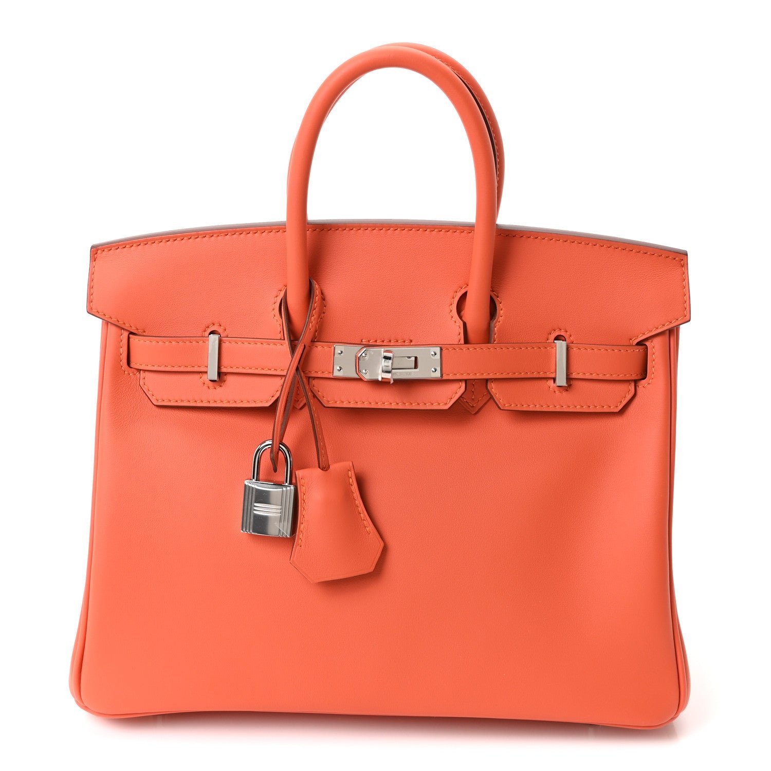Hermes Swift Birkin 25 Tangerine