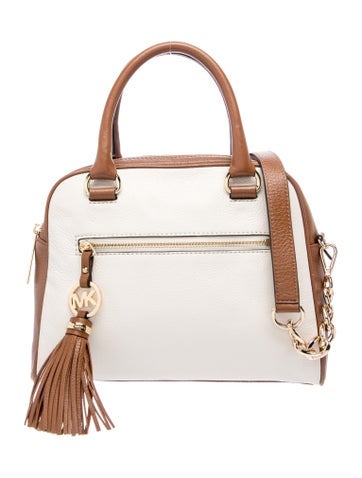 Leather Top Handle Bag