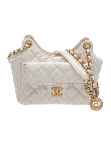 Small Wavy CC Hobo