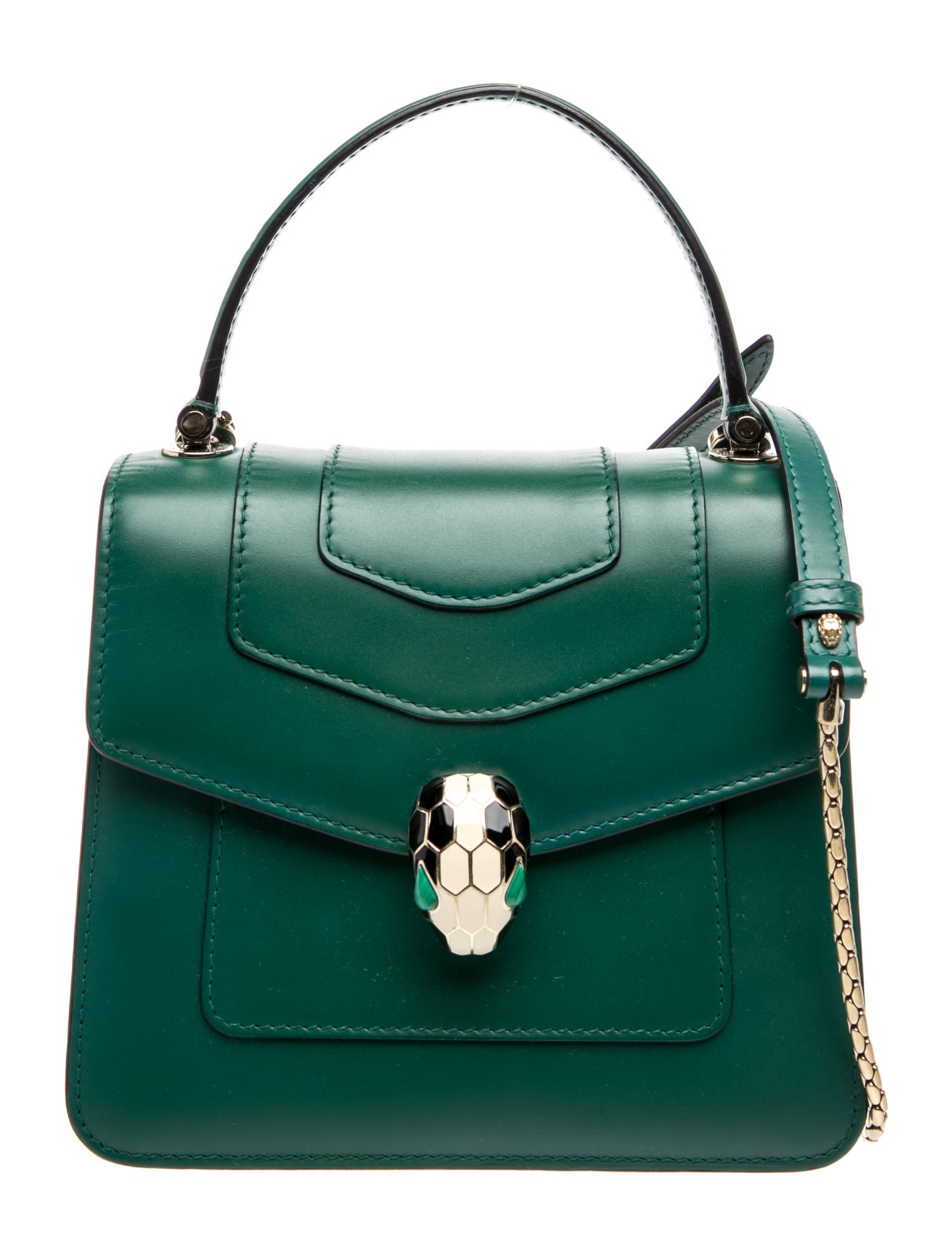 Leather Serpenti Forever Small