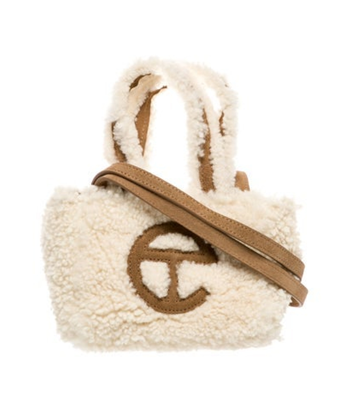 Telfar Shearling Crossbody Bag