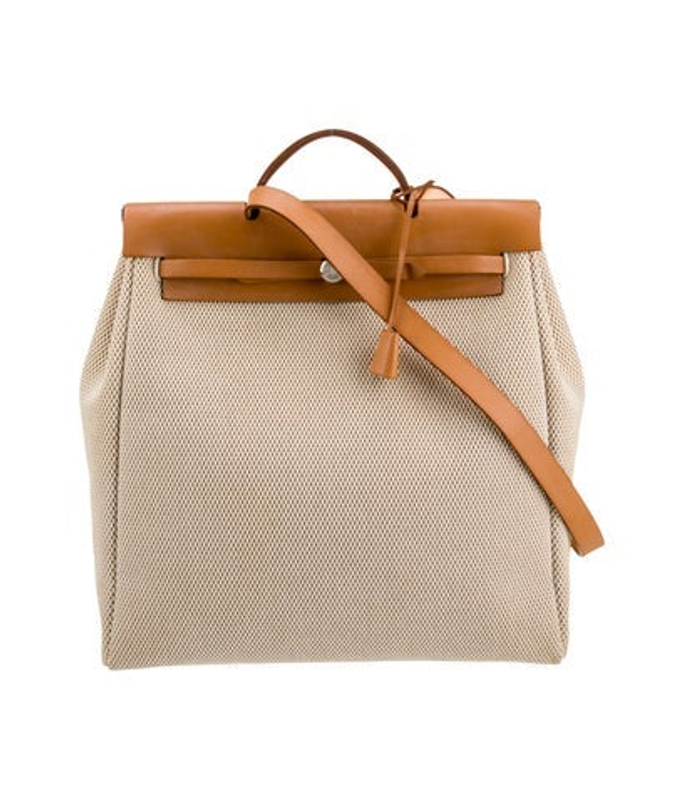 Hermes Toile H Vache Hunter Herbag 39