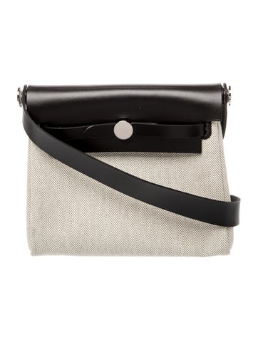 Hermes 2025 Toile Mini Herbag Zip 20