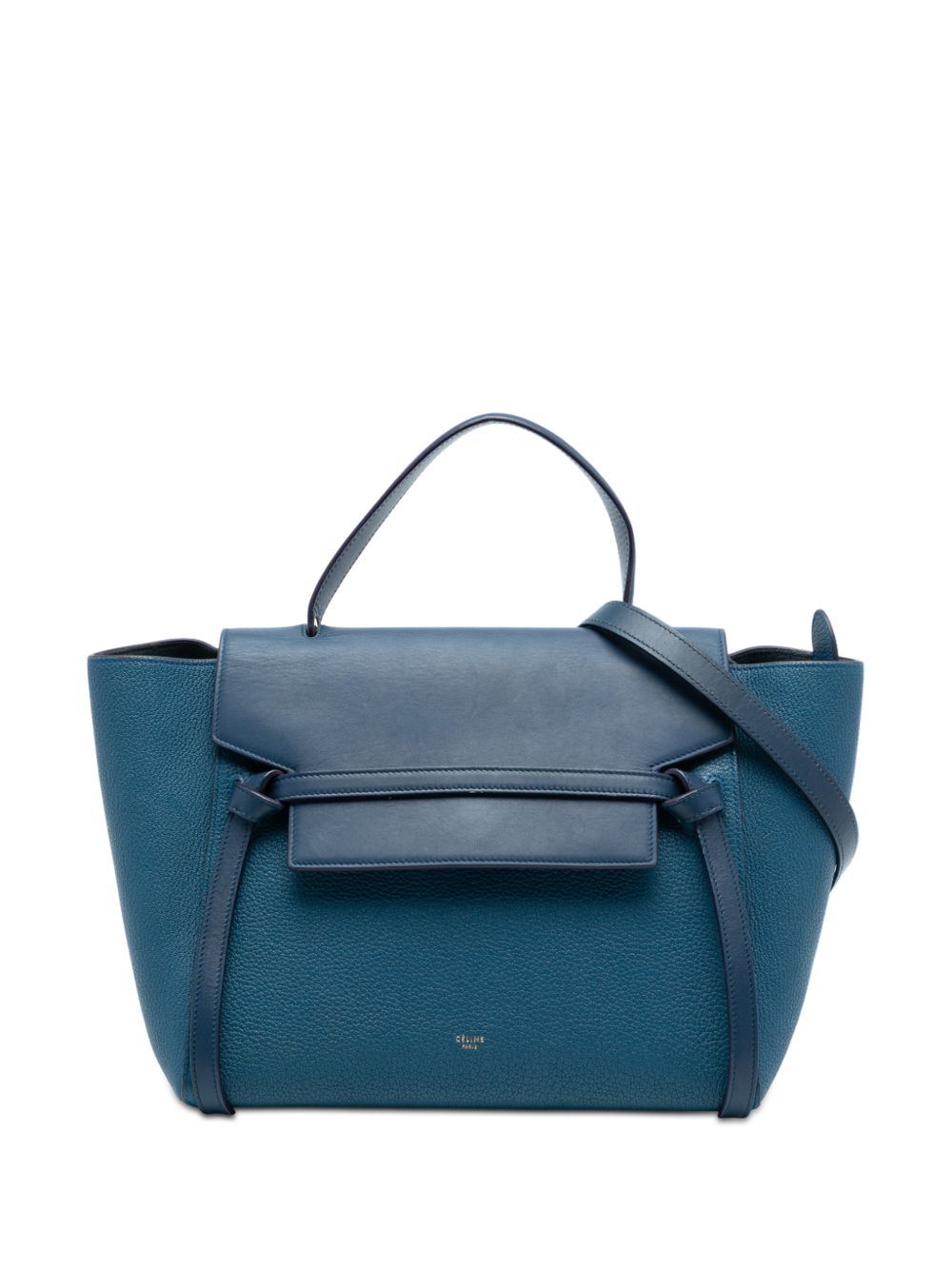 Celine 2015 Mini Grained and Smooth Calfskin Belt Bag satchel