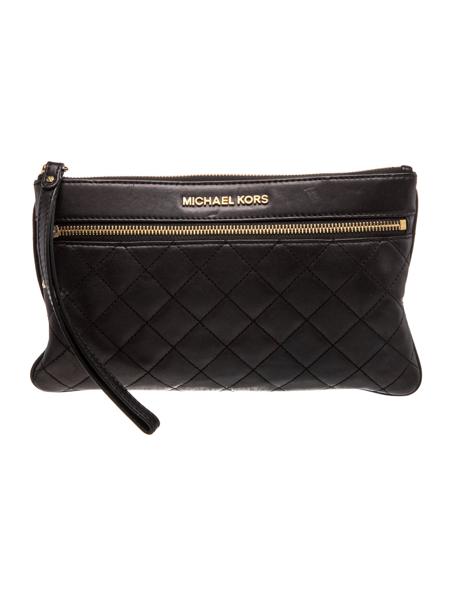 Michael Kors Leather Clutch