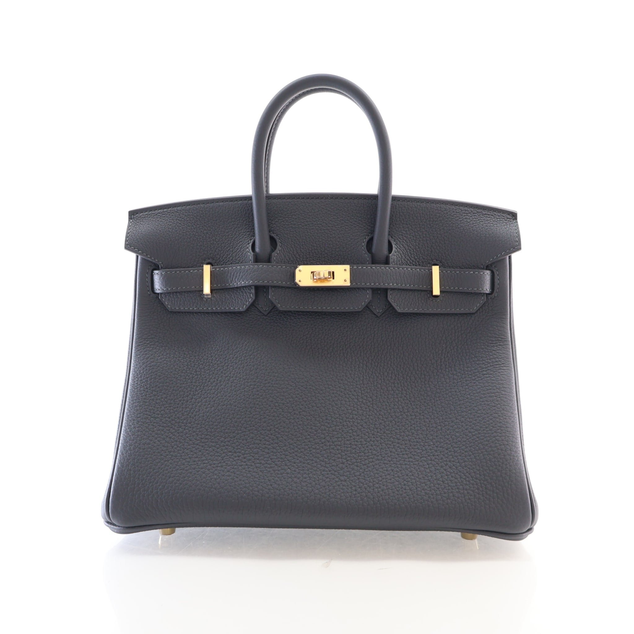 Hermes Gris Misty Togo Birkin 25