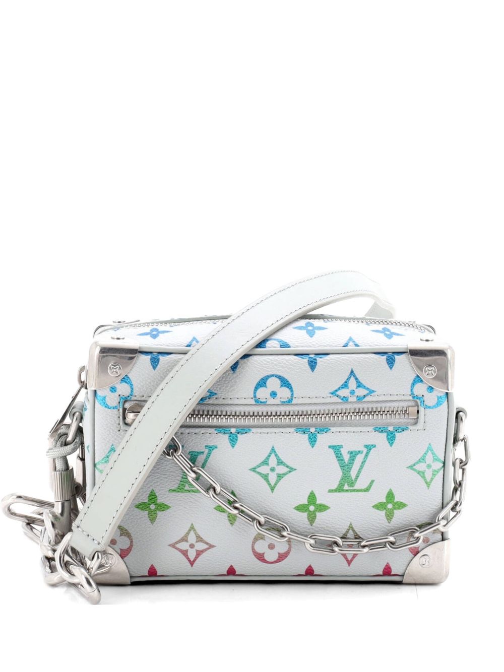 Soft Trunk Bag Monogram Iridescent Gradient Canvas Mini crossbody bag