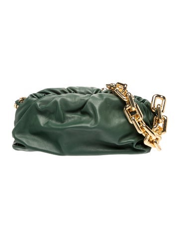 Leather Chain Pouch