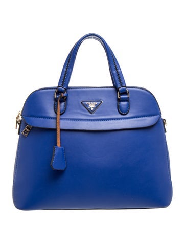 Leather Top Handle Bag