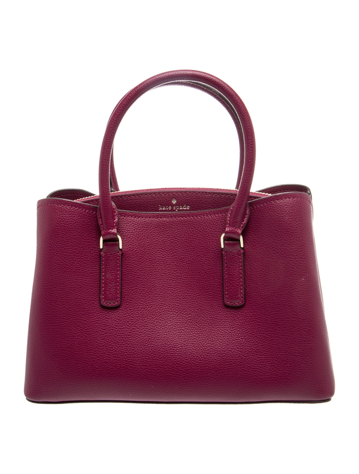 Leather Top Handle Bag