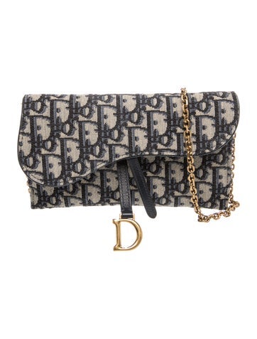 Oblique Jacquard Wallet on Chain
