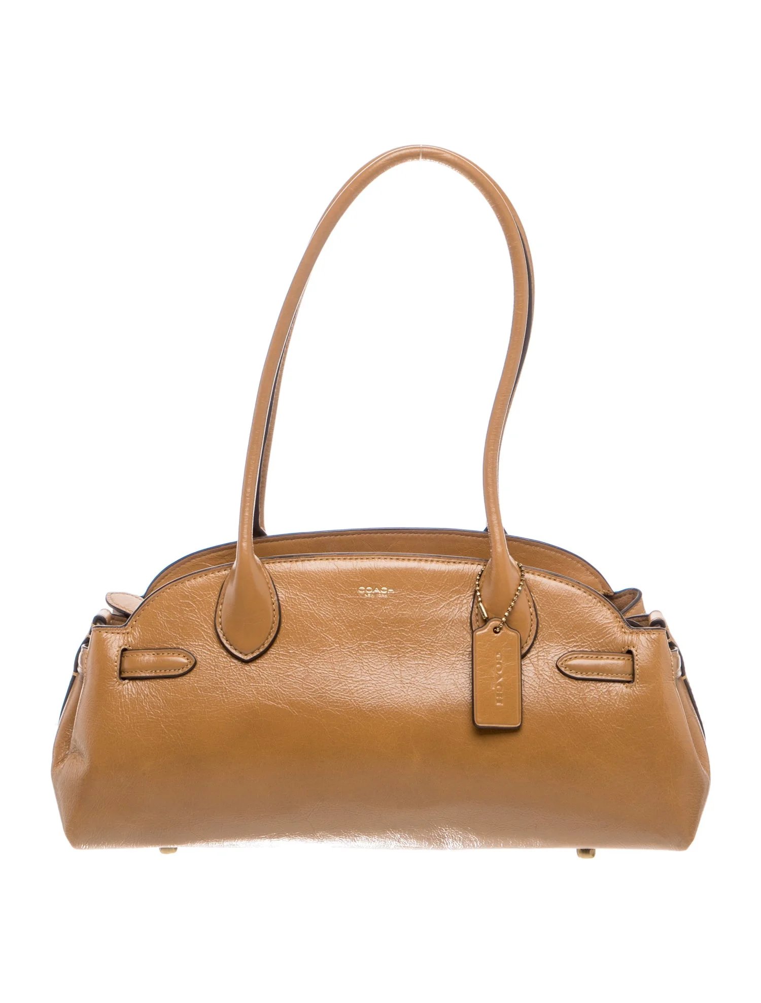 Leather Empire Carryall 26 Bag in Honey Small