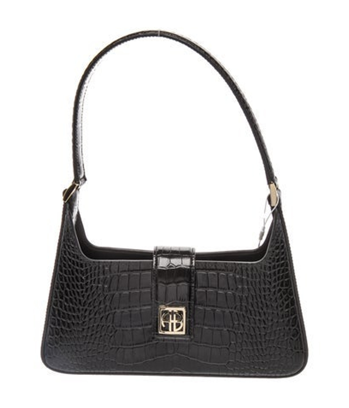 Anine Bing Bing Embossed Leather Shoulder Bag W Tags