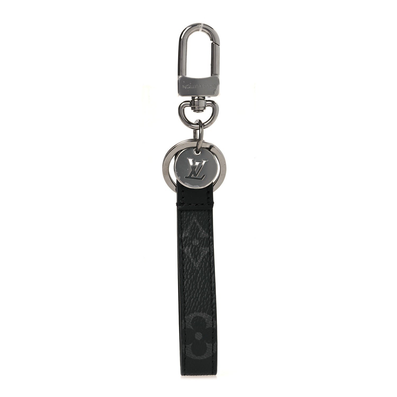 Louis Vuitton Monogram Eclipse Dragonne Bag Charm Key Holder