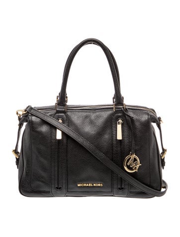 Leather Top Handle Bag