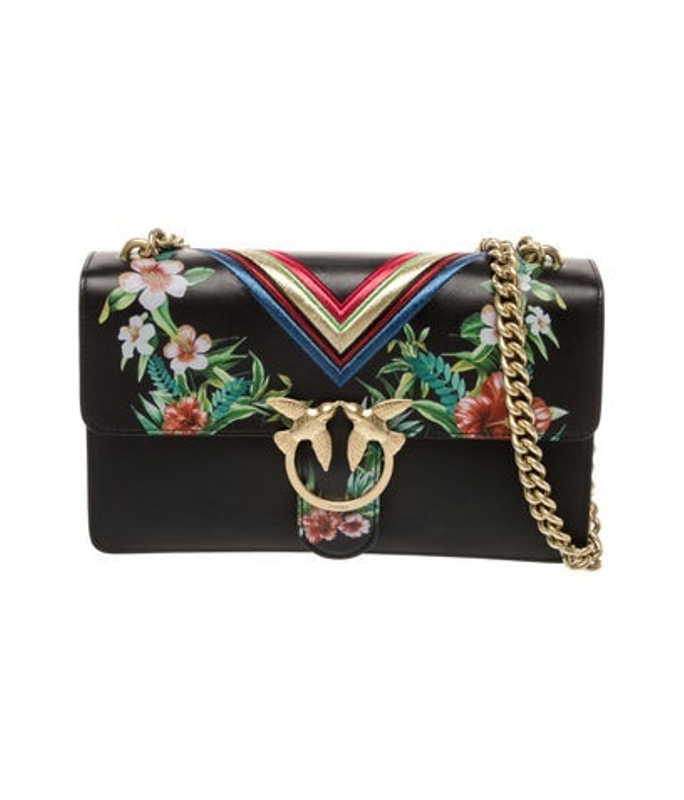 Pinko Leather Shoulder Bag