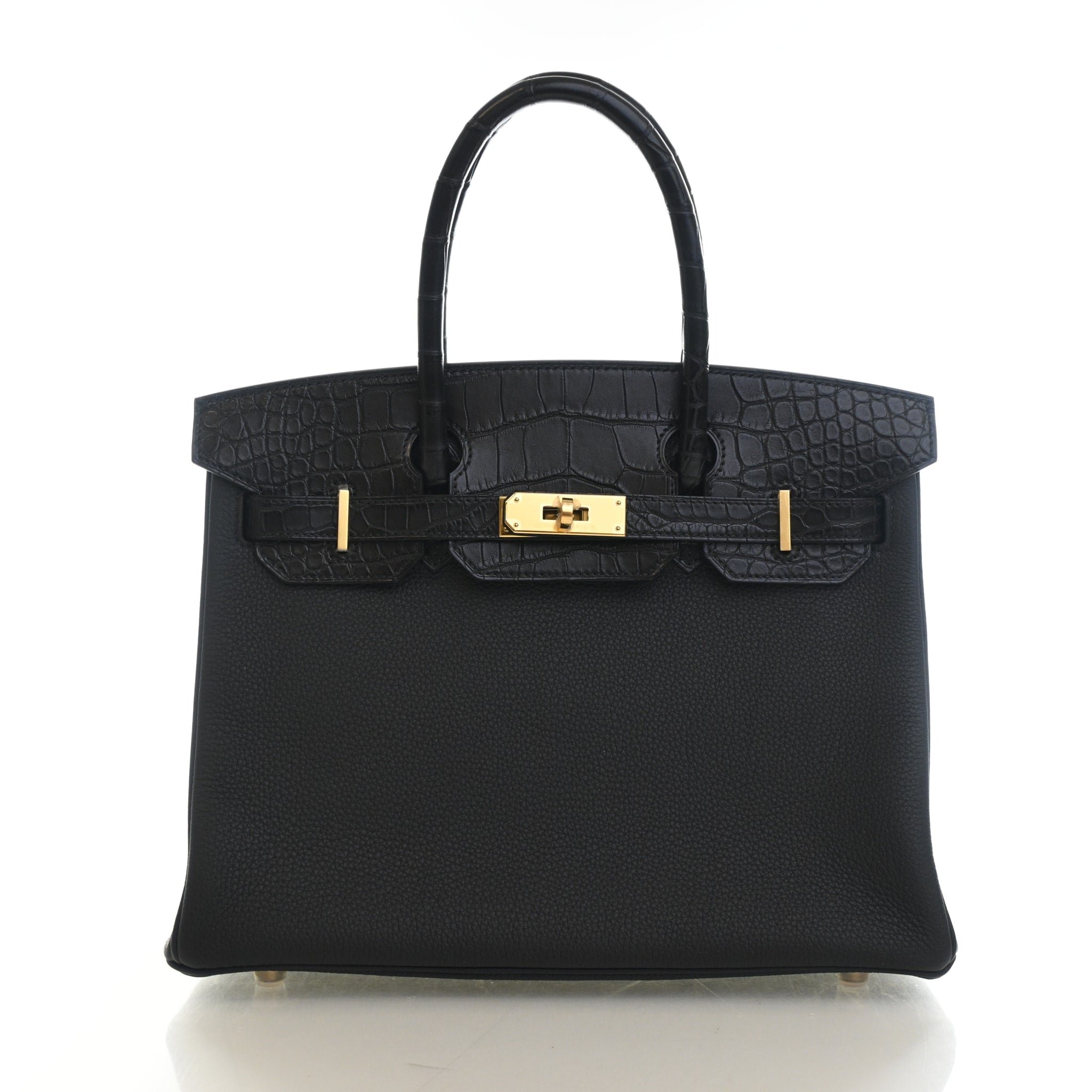 Hermes Noir Togo Touch Birkin 30
