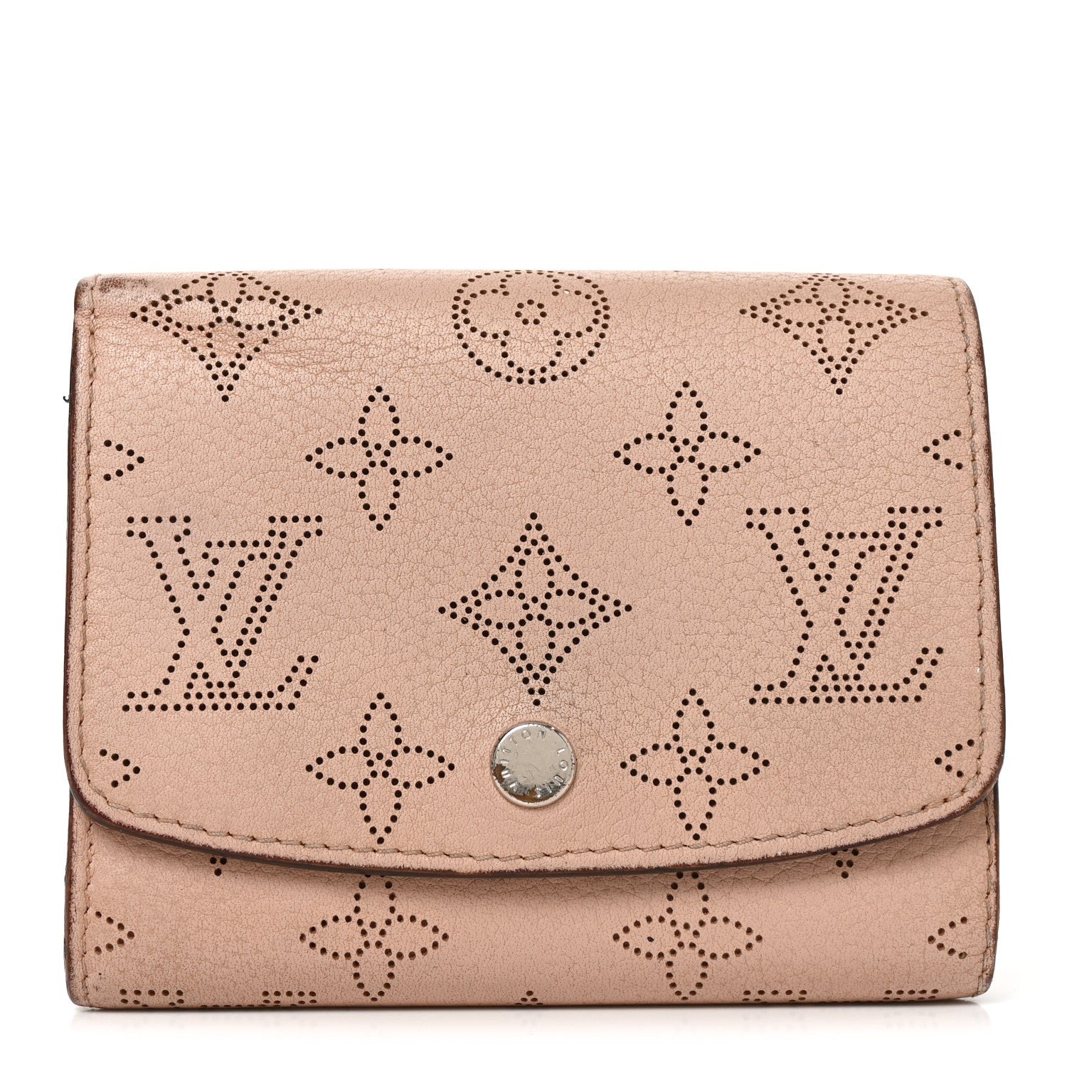 Louis Vuitton Mahina Iris Compact Wallet NM Magnolia