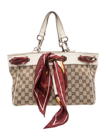 GG Canvas Positano Medium