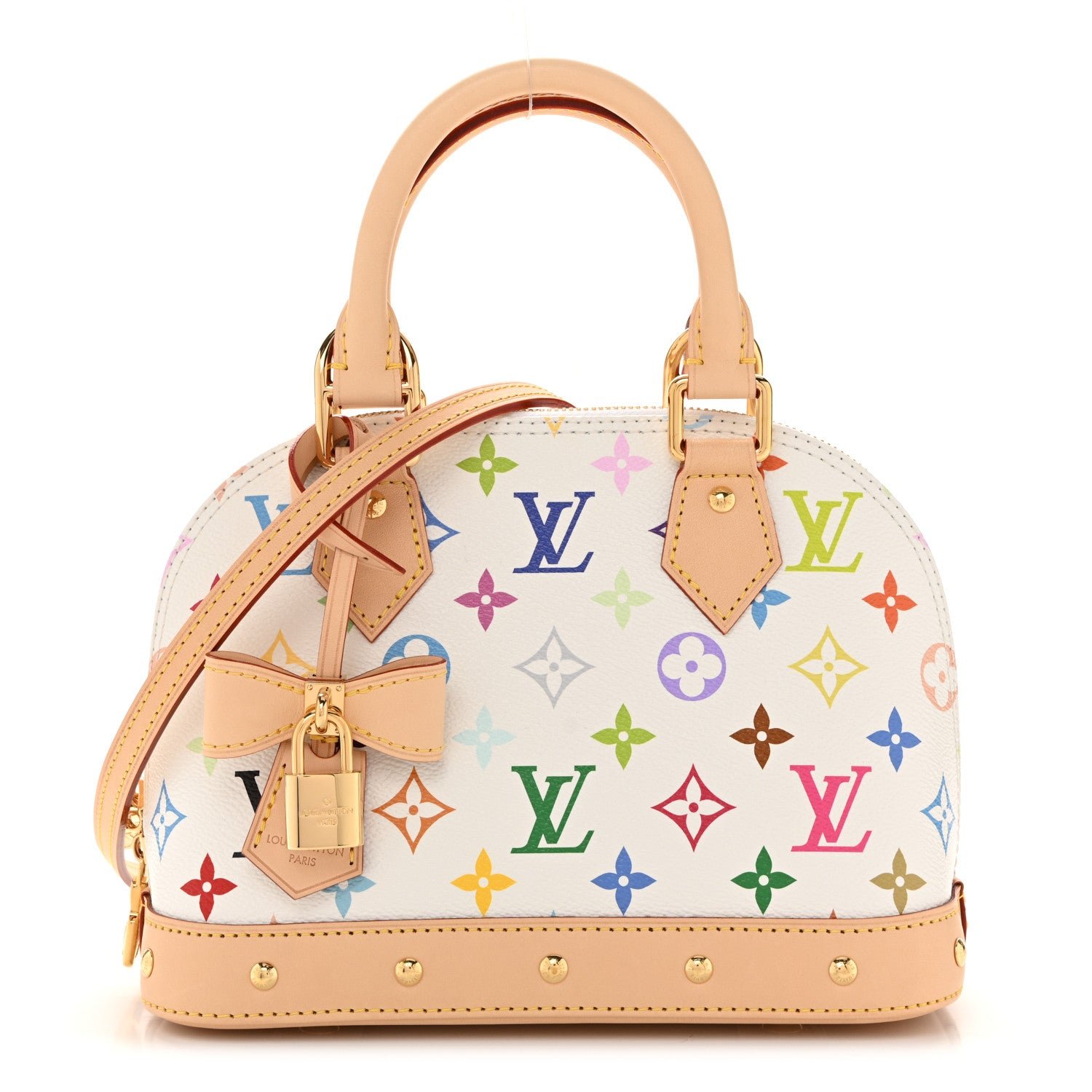 Louis Vuitton Louis Vuitton LV x TM Monogram Multicolor Alma BB White