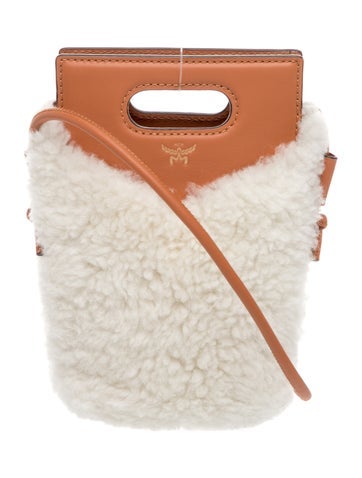 MCM Leather Bucket Bag