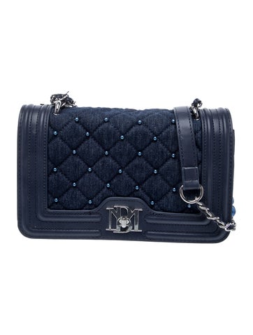 Badgley Mischka Denim Shoulder Bag