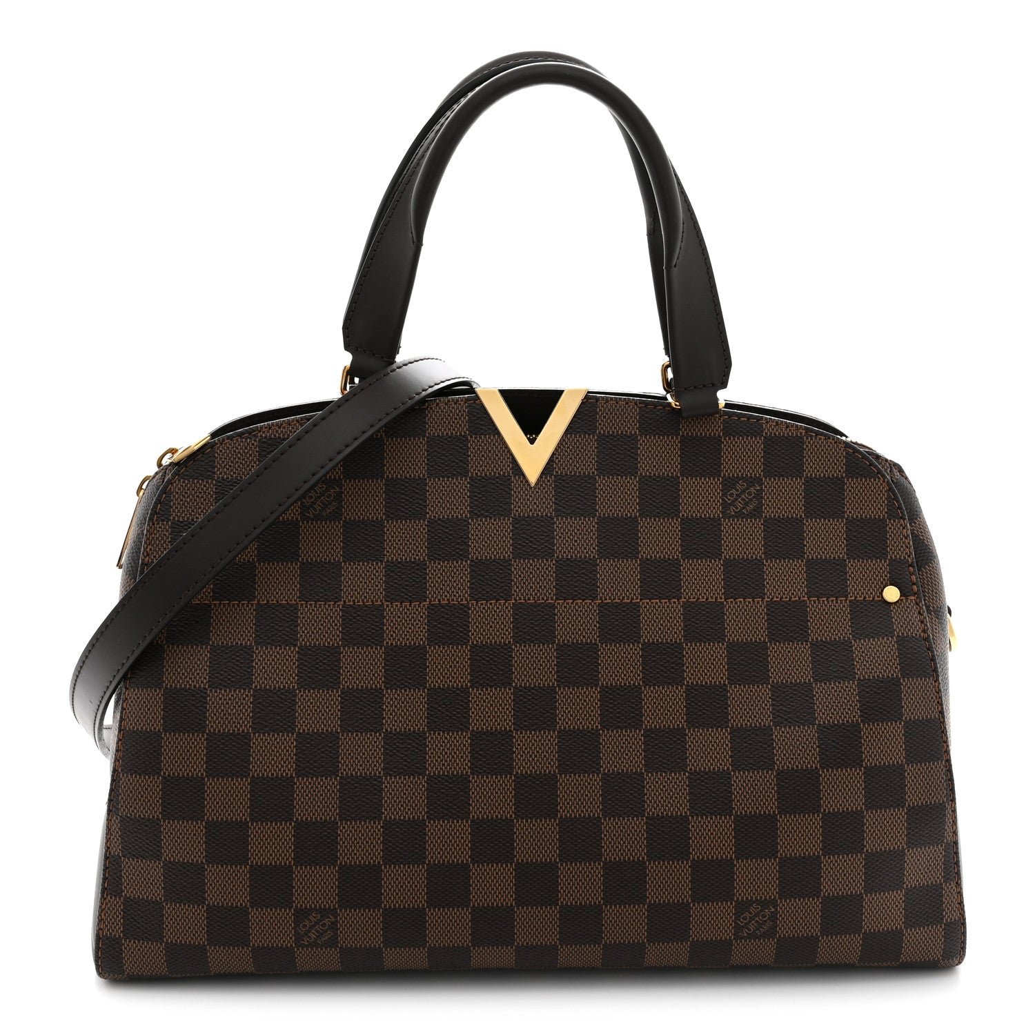 Louis Vuitton Damier Ebene Kensington Bowling Bag