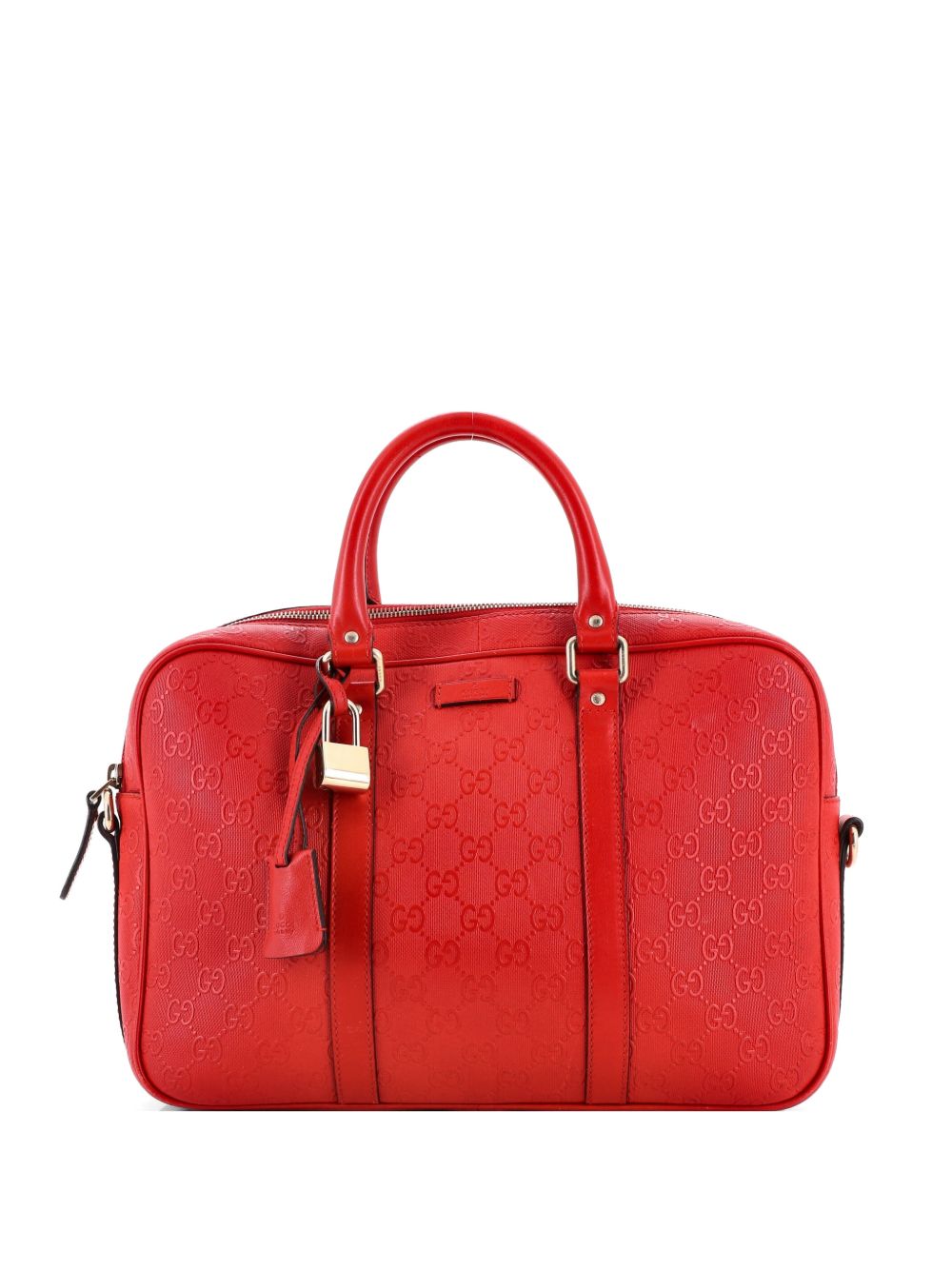 Gucci Signature Convertible Briefcase Guccissima Leather Medium business bag