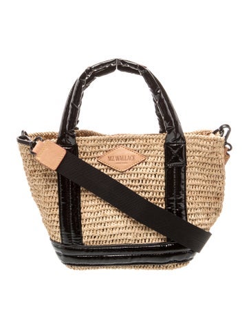 Wicker Top Handle Bag