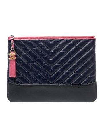 Medium Chevron Gabrielle O-Case
