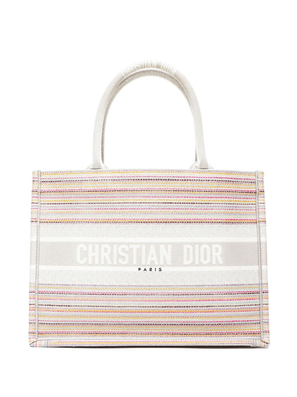 2020 Book striped tote bag