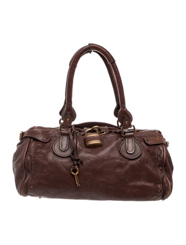 Leather Vintage Chloe Paddington Bag