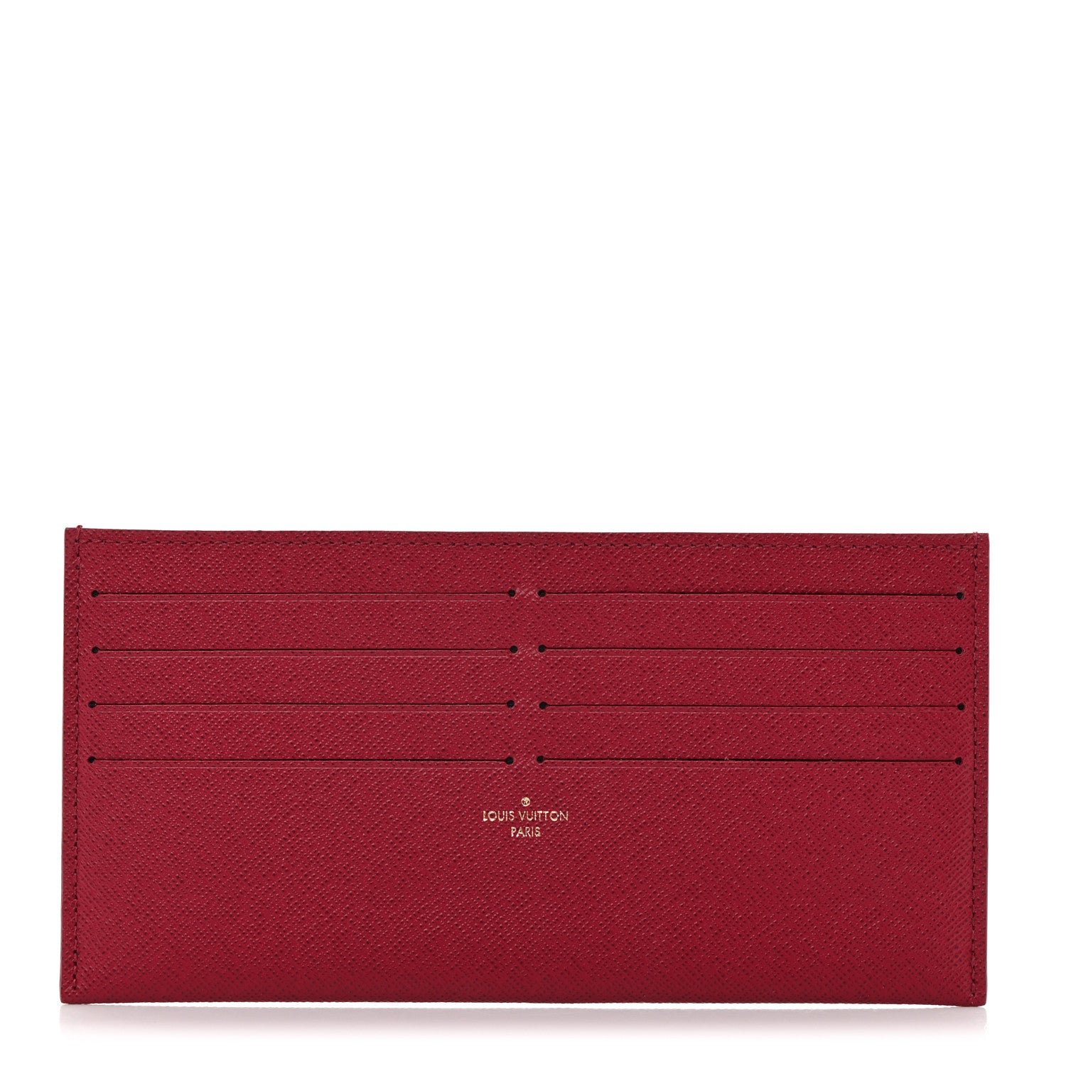 Louis Vuitton Calfskin Felicie Card Holder Insert Fuchsia