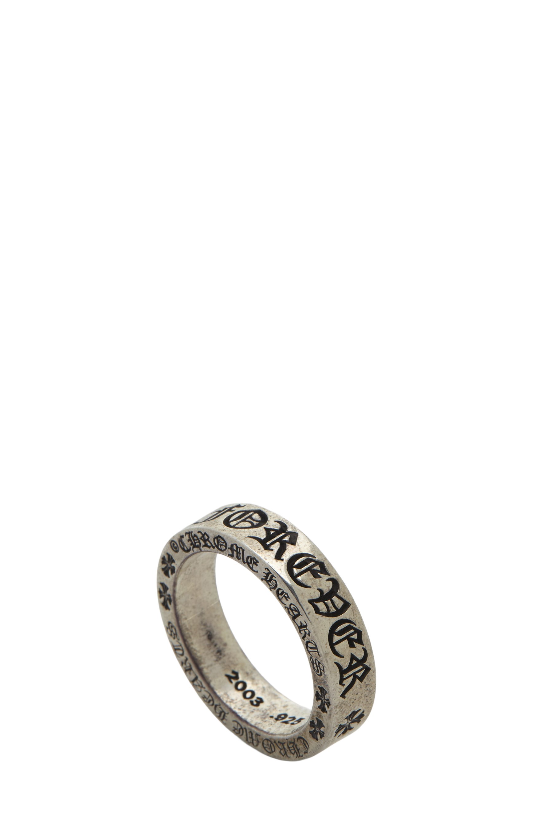 Chrome Hearts Sterling Silver Forever Spacer Band