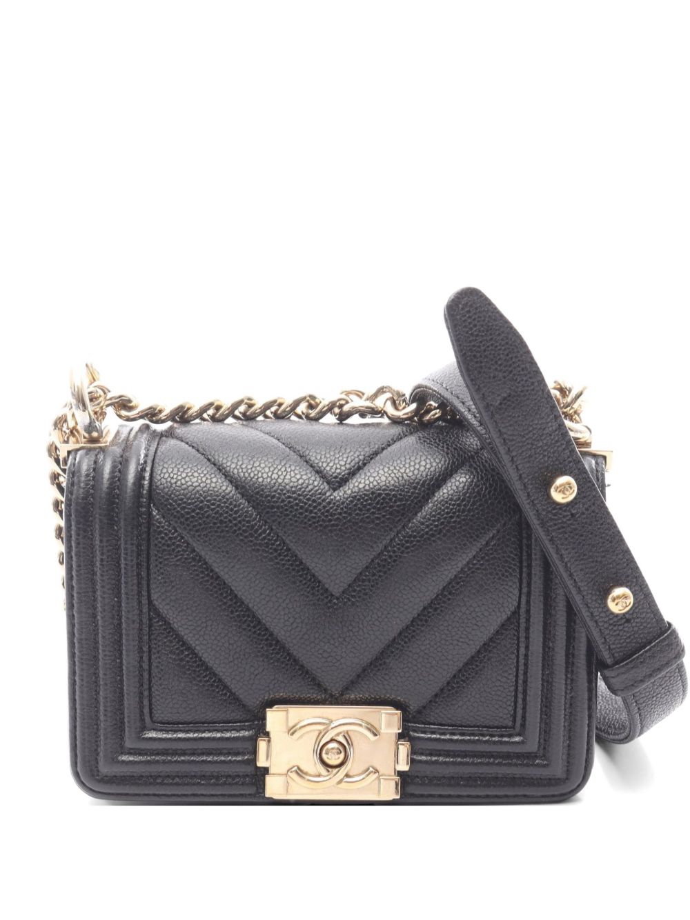 2021 Boy Chevron shoulder bag