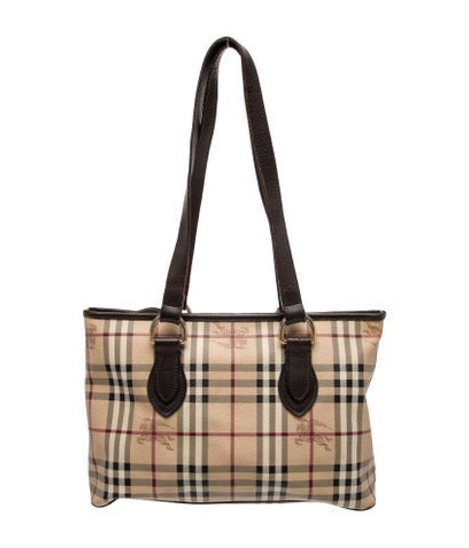 Burberry Haymarket Check Tote