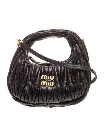 Leather Matelasse Mini