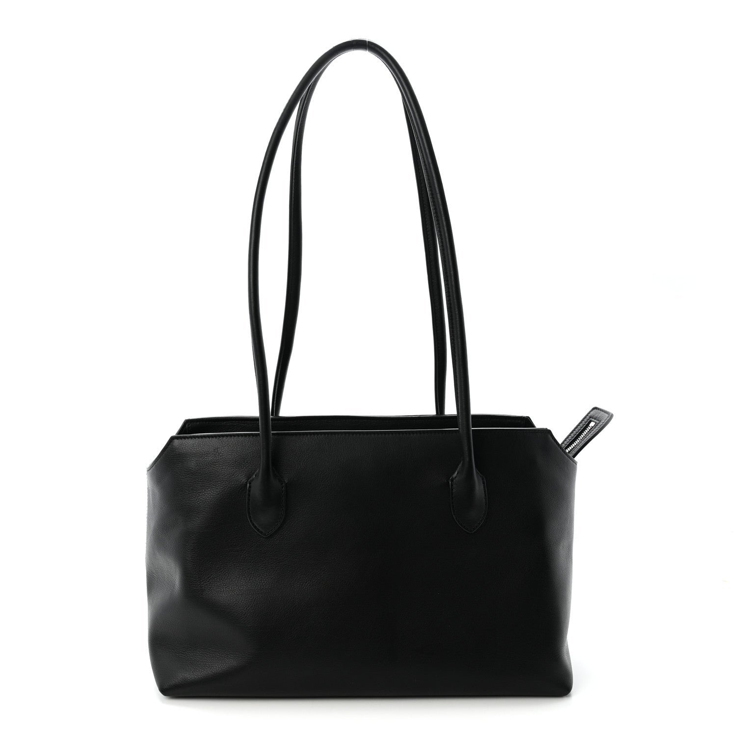 The Row Grained Calfskin Terrasse Bag Black
