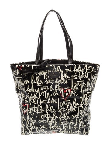 Patent Leather Tote