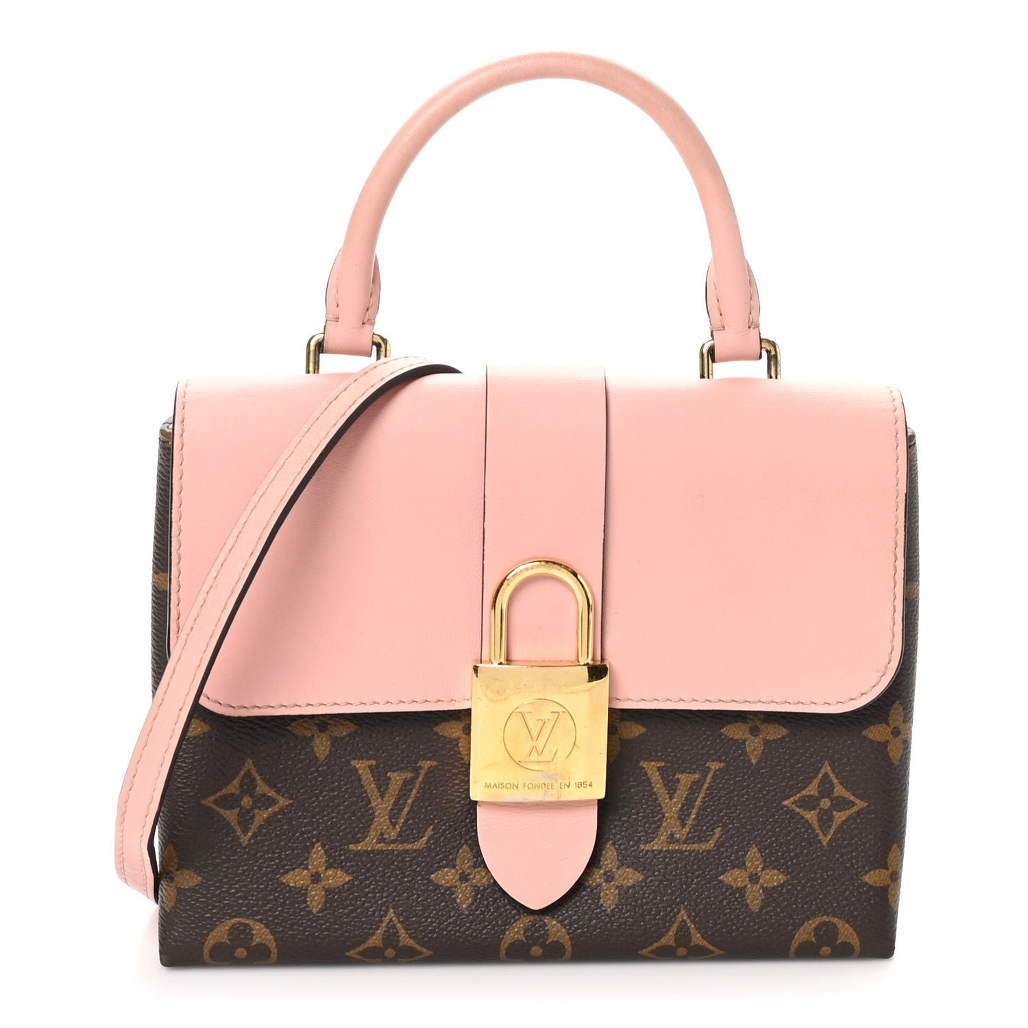 Louis Vuitton Monogram Locky BB Rose Poudre