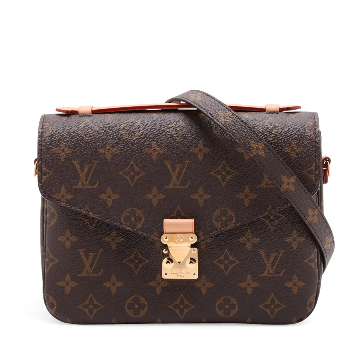 Louis Vuitton Monogram Pochette Métis MM M44875 Brown There was an RFID response