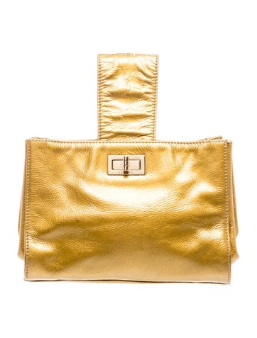 Mademoiselle Lock Clutch Bag