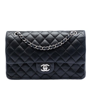 Lambskin Medium Classic Lambskin Double Flap